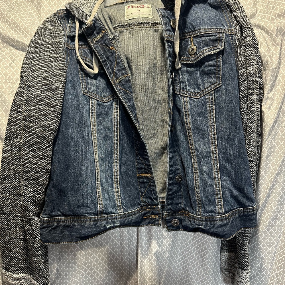 Denim and Knit Jacket